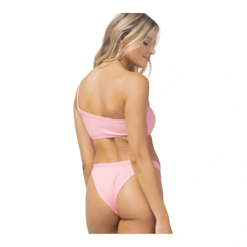 L*Space Axel Top and Foley Bottom Bikini in Crystal Pink NWT